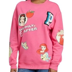 Disney Princess Disney 100 Mommy & Me Pink Sweatshirt Women’s XL